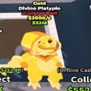 Gold Divino Platypio