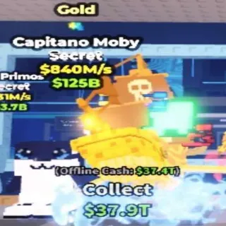 840m/s Gold Capitano Moby