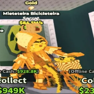 Gold Mieteteira Bicicleteira