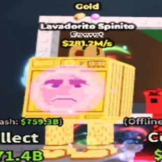 281.2m/s Gold Lavadorito Spinito