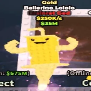 Gold Ballerino Lololo