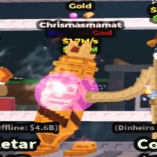 1.7m/s Gold Chrismasmamat