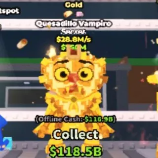 28.8m/s Gold Quesadillo Vampiro