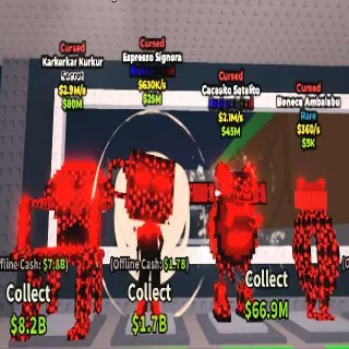 X4 Cursed Brainrots