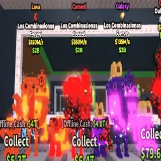 Lava + Cursed + Galaxy Los Combinasionas