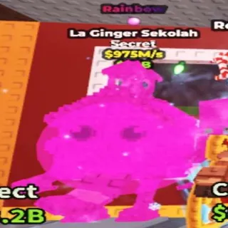975m/s Rainbow La Ginger Sekolah