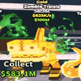 Gold Zombie Tralala