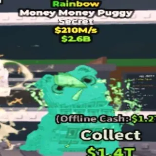Rainbow Money Money Puggy
