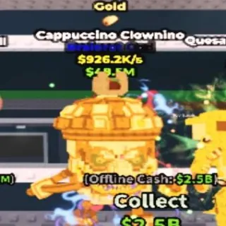 Gold Cappuccino Clownino