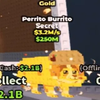 3.2m/s Gold Perrito Burrito