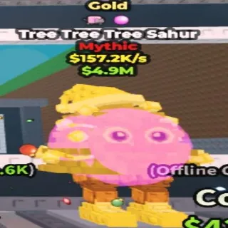 Gold Tree Tree Tree Sahur