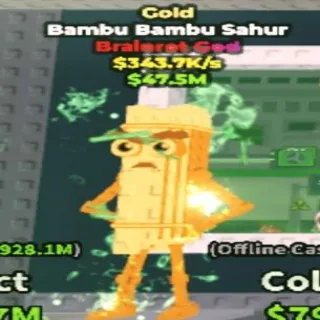 Gold Bambu Bambu Bambu Sahur
