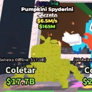 Rainbow Pumpkini Spyderini