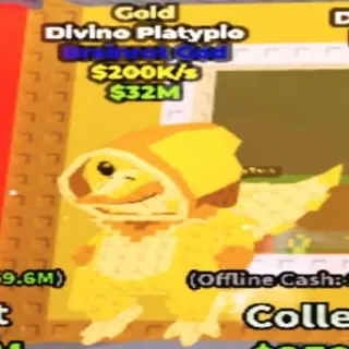 Gold Divino Platypio