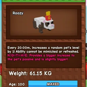 60kg French fry ferret