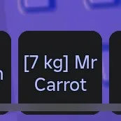 7kg Mr carrot