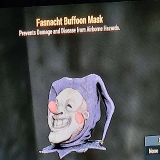 Fasnacht Buffoon Mask