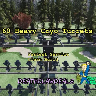 60 Cryo Turrets Camp