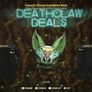 Glowing Scorchbeast Mask