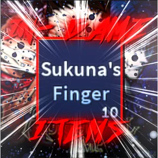 10 SUKUNA FINGERS | AUT