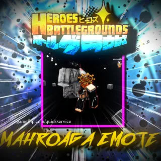 MAHORAGA EMOTE | HEROS BATTLEGROUND