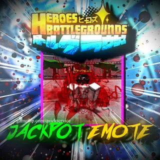 JACKPOT EMOTE | HEROS BATTLEGROUND