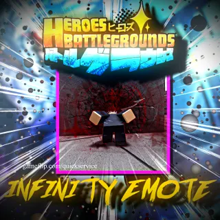 INFINITY EMOTE | HEROS BATTLEGROUND