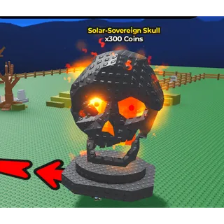 FIGHT YOUR ZOMBIE | 11PIECES SOLAR-SOVEREIGN SKULL (x300)