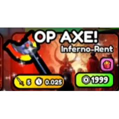 CHOP YOUR TREE | 1PC MOLTEN CALAMITY AXE 