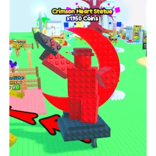 CHOP YOUR TREE | 11x CRIMSON HEART STATUE (x1950)