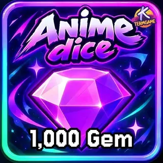 ANIME DICE | 1000PCS GEMS 
