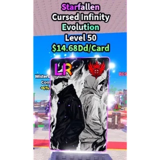 ANIME CARD FARM | CURSED INFINITY (STARFALLEN)