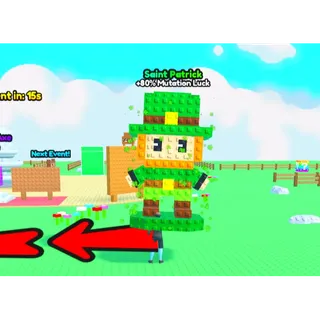 CHOP YOUR TREE | Saint Patrick +80% Mutation Luck 11pcs 