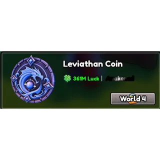 THROW A COIN | LEVIATHAN COIN 