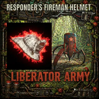 RESPONDER'S FIREMAN HELMET