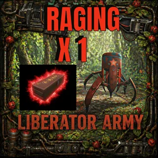 1 X RAGING LEGENDARY MOD