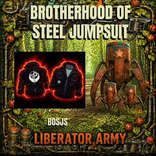 BOSJS BROTHERHOOD OF STEEL JUMPSUIT