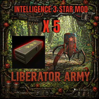 5 X INTELLIGENCE LEGENDARY MODS