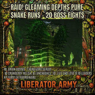 20 BOSS RUNS SNAKE