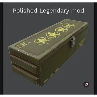 Polished legendary mod - damage ncreased based on condition of weapon