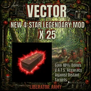 25 x vector legendary mod