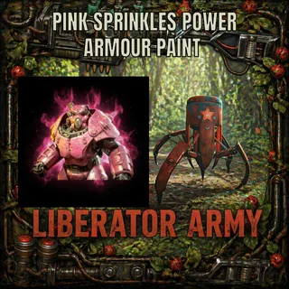 PINK SPRINKLES POWER ARMOUR PAINT 