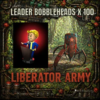 100 X Leader bobbleheads