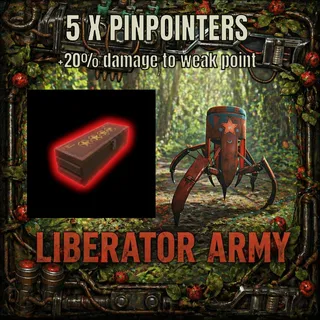 5 X PINPOINTERS
