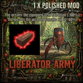 1 X POLISHED LEGENDARY MOD