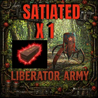 1 X SATIATED LEGENDARY MOD