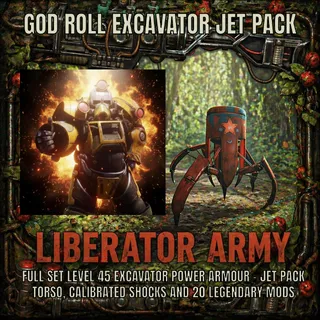 GOD ROLL JET PACK EXCAVATOR PA