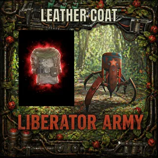LEATHER COAT