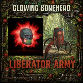 FASNACHT GLOWING BONEHEAD MASK