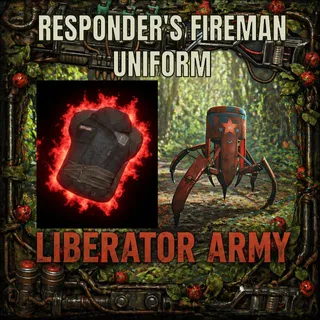 RESPONDER'S FIREMAN UNIFORM